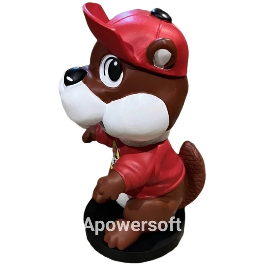 Buc-ee's Beaver Bobblehead - Red and Brown
